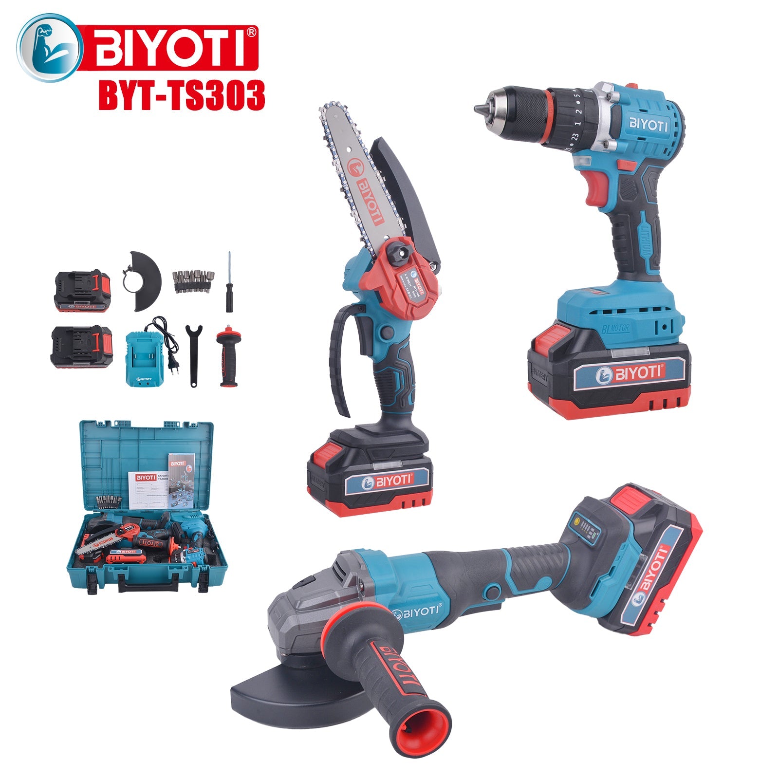 3x1 حقيبة Biyoti - Bricol PRO