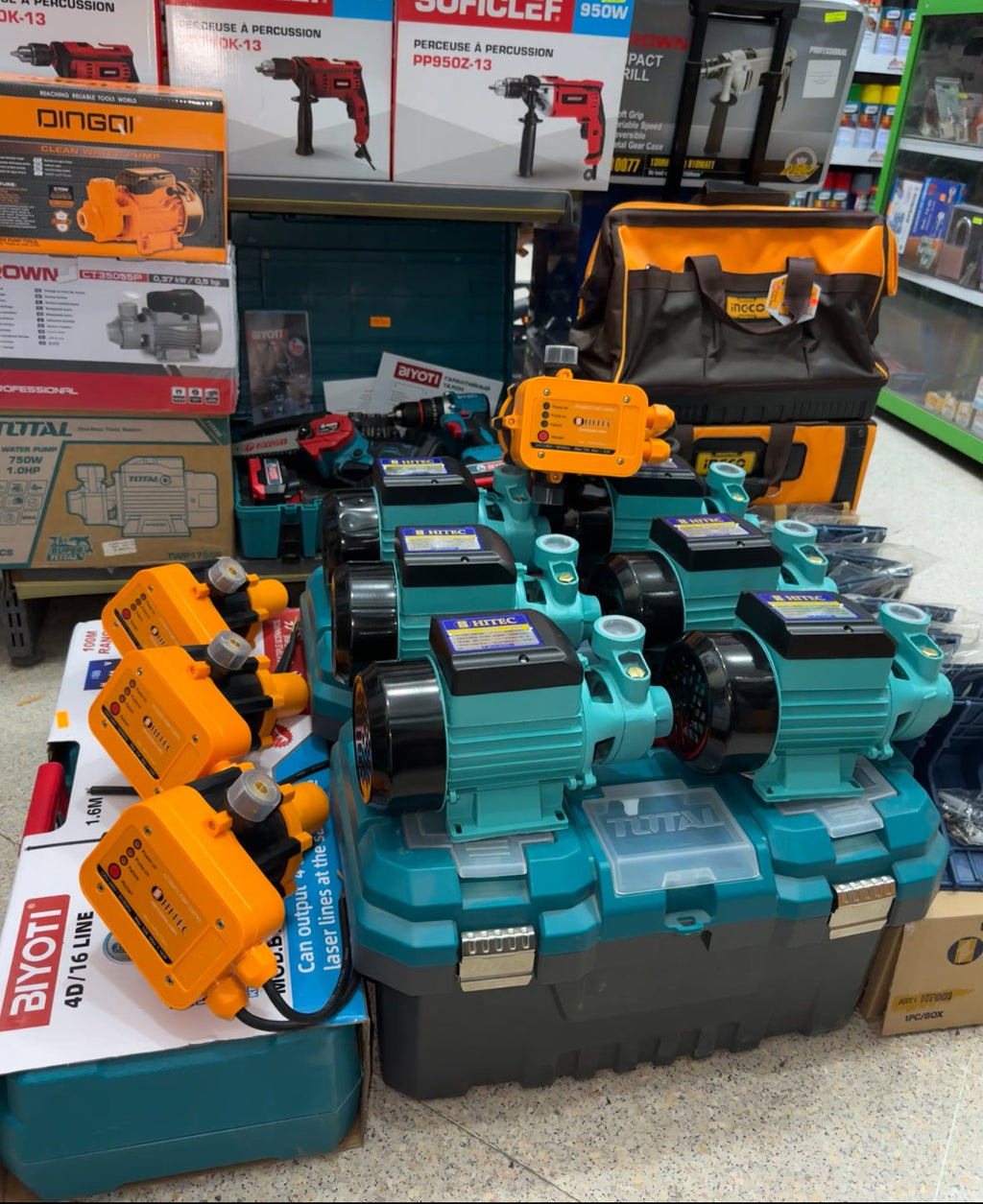 تجميعة مضخة مياه - Bricol PRO