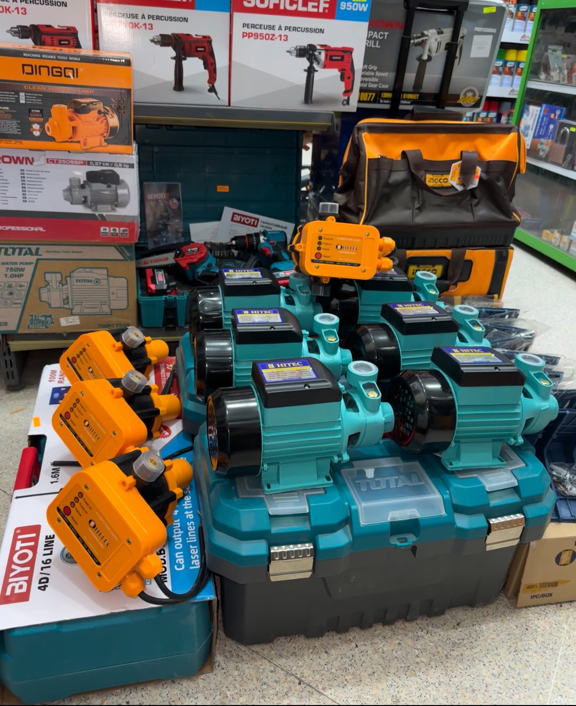 تجميعة مضخة مياه - Bricol PRO